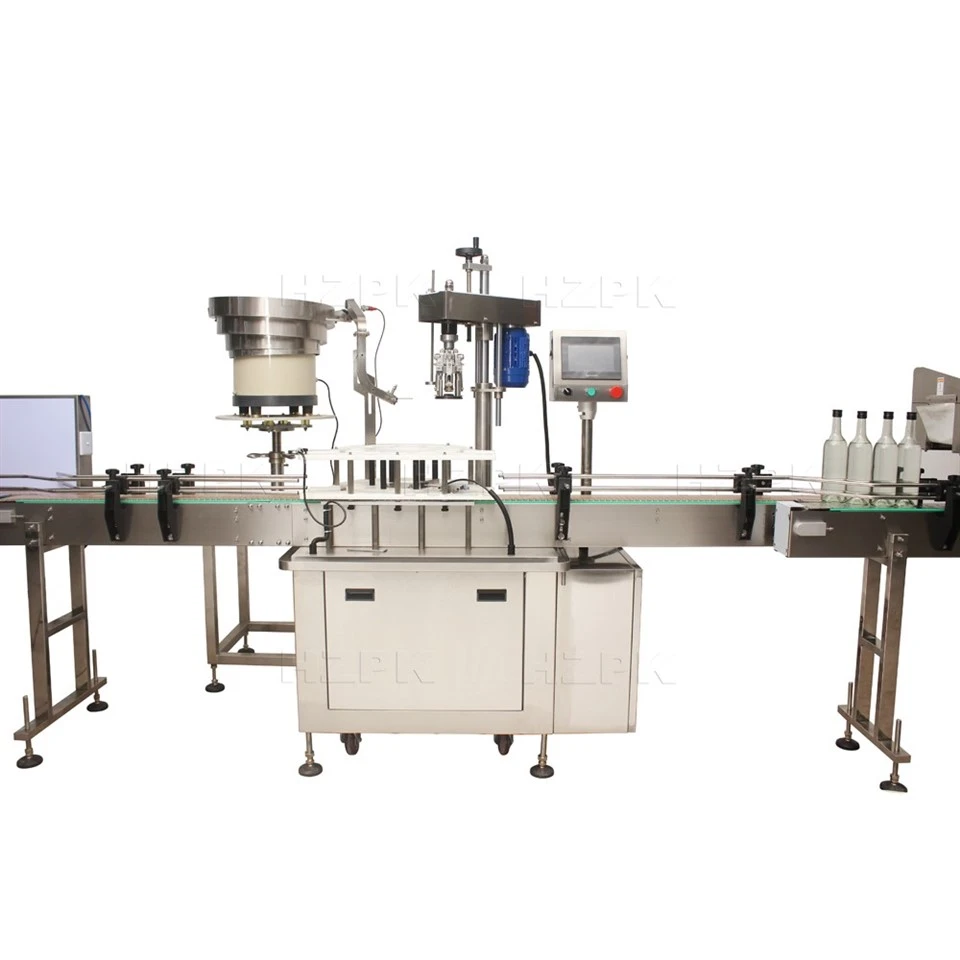 Automatic Glass Bottle Filling Machine Line